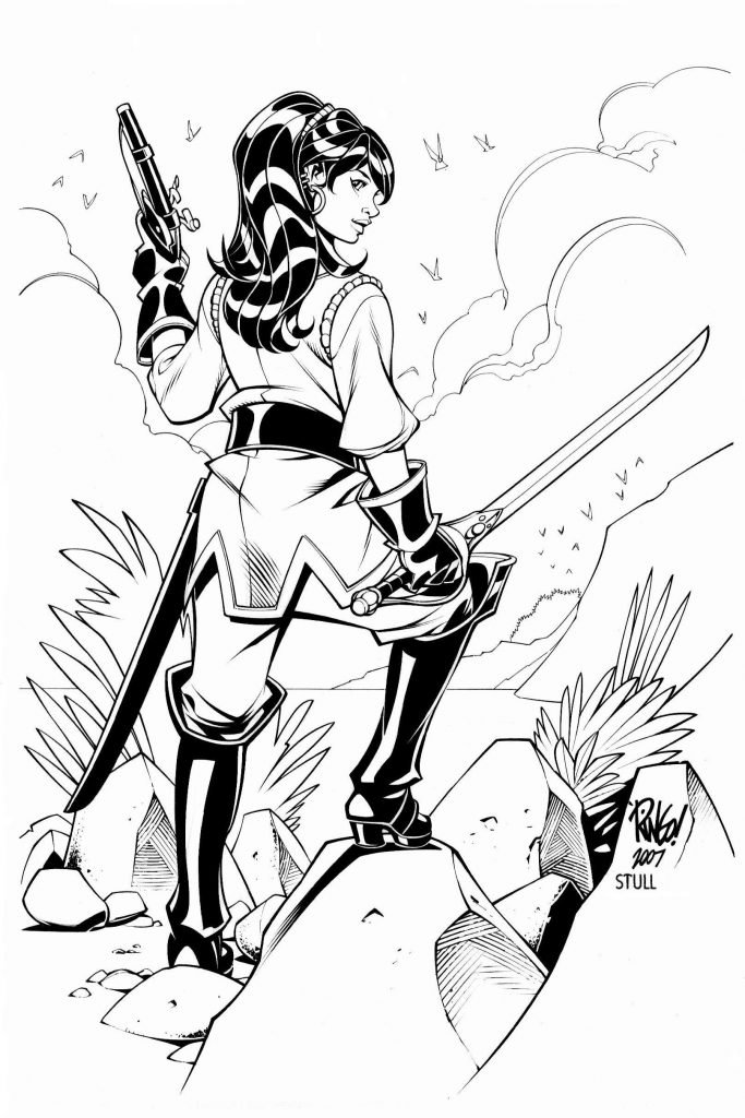 Tellos-Serra by Mike Wieringo and Rob Stull